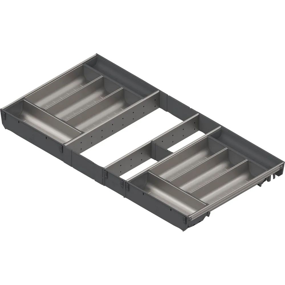 BLUM ORGA-LINE Schalen-Set KB 900/NL 450 mm Edelstahl/Kunststoff