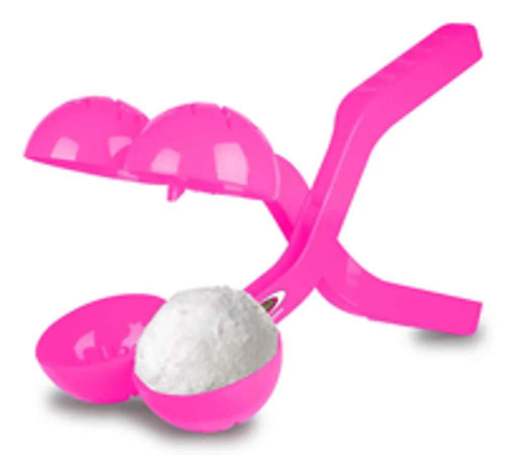 JAMARA Schneeballzange Duo 38cm pink