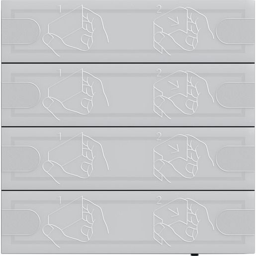 Gira KNX TASTSENS.4 KOMFORT 4F / GIRA 5004028 TS4 ANT. 5004028