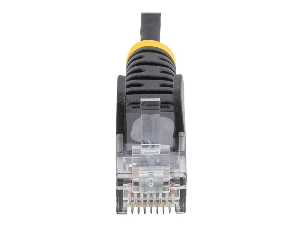 StarTech.com 2 m Cat6-Kabel - Schwarz - Schlankes Patchkabel - Snagless - Patch-Kabel - RJ-45 (M)