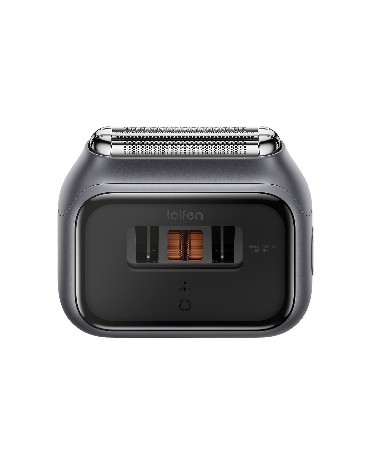 Laifen P3 Pro 3-Blade Electric Shaver with Linear Motor - Space Gray Aluminum Alloy
