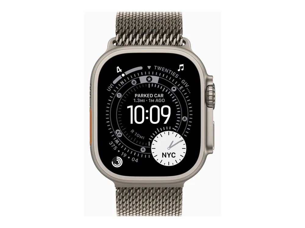 Apple Watch Ultra 3 - 49 mm - natürliches Titan