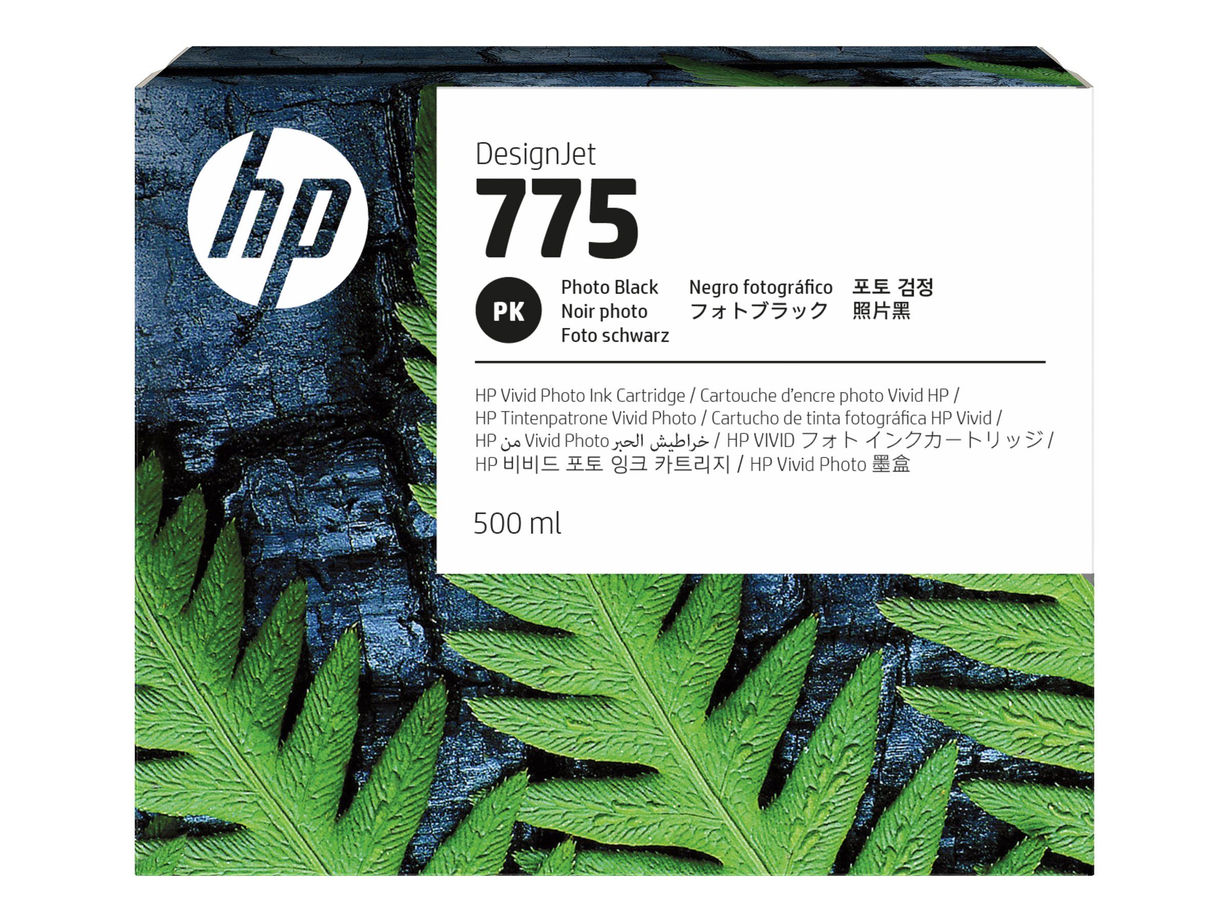HP 775 - 500 ml - Photo schwarz - original - DesignJet