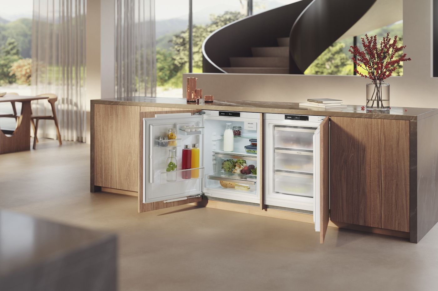Miele FNUS 7140 C Unterbau-Gefrierschrank vollintegrierbar