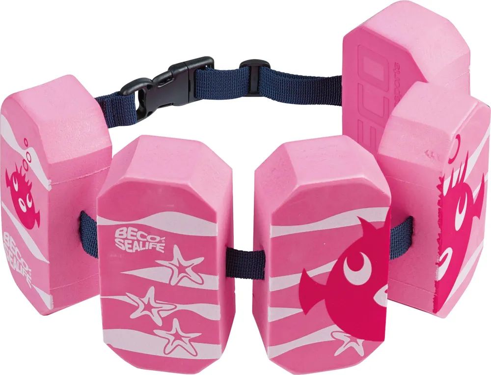 BECO Beermann GmbH & Co. KG Schwimmgürtel 5Pads Sealife pink, 2-6 J.