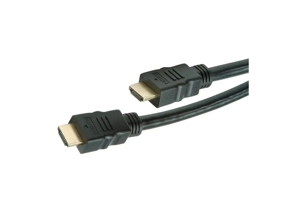 VALUE Ultra High Speed - HDMI-Kabel mit Ethernet - HDMI männlich zu HDMI männlich - 5 m - Doppelisolierung - Schwarz - unterstützt 8K 60 Hz (7680 x 4320)