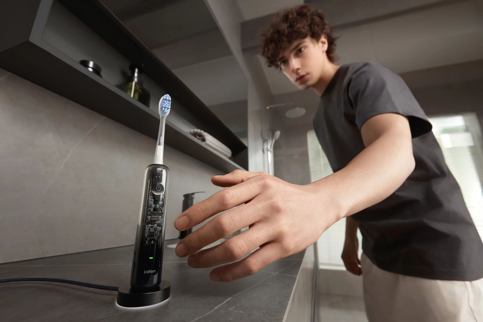 Laifen Wave Pro Electric Toothbrush - Transparent