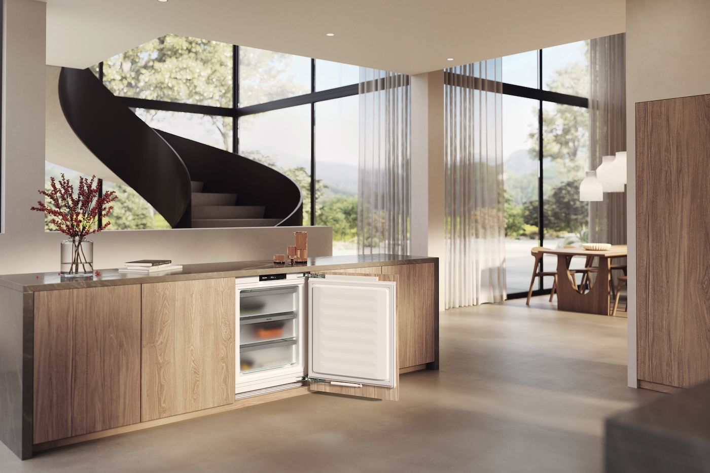 Miele FNUS 7040 D Unterbau-Gefrierschrank vollintegrierbar