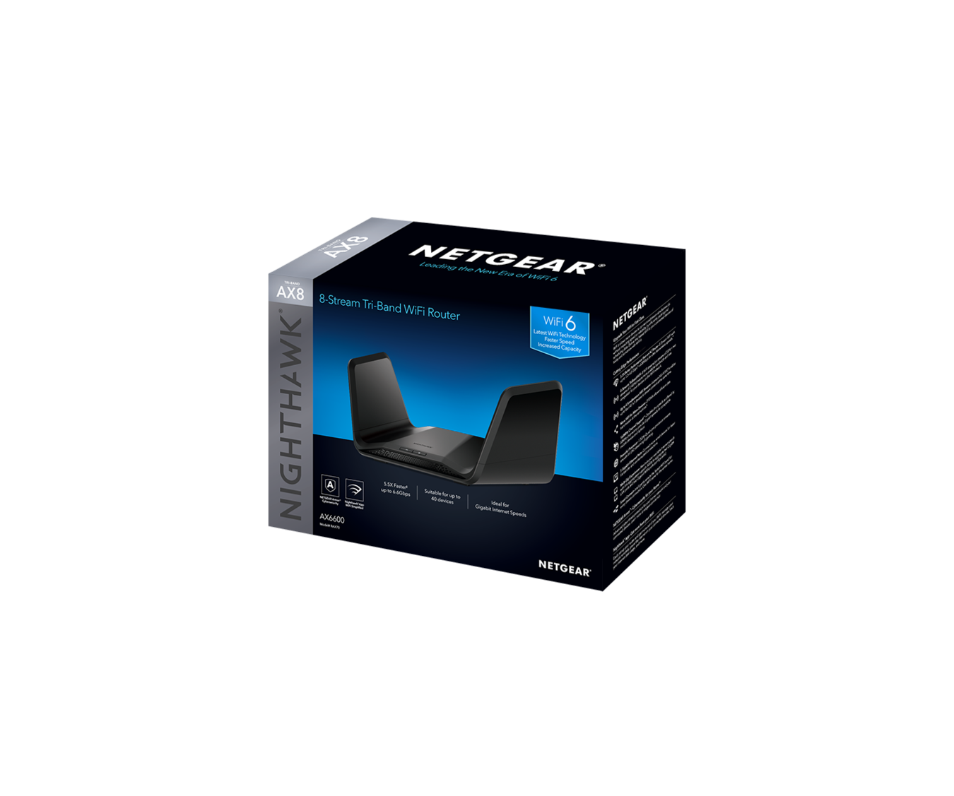 Netgear RAX70 - Wireless Router 4-Port-Switch