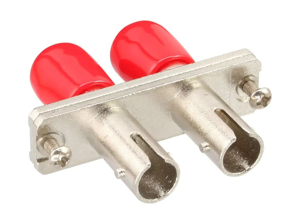 InLine LWL Kupplung - Duplex ST/ST - Multimode - Keramik-Hülse - zum Einbau