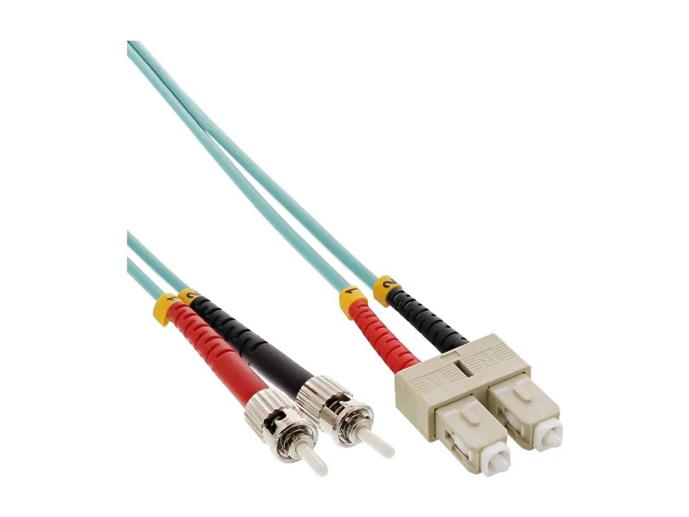 InLine LWL Duplex Kabel - SC/ST - 50/125µm - OM3 - 10m