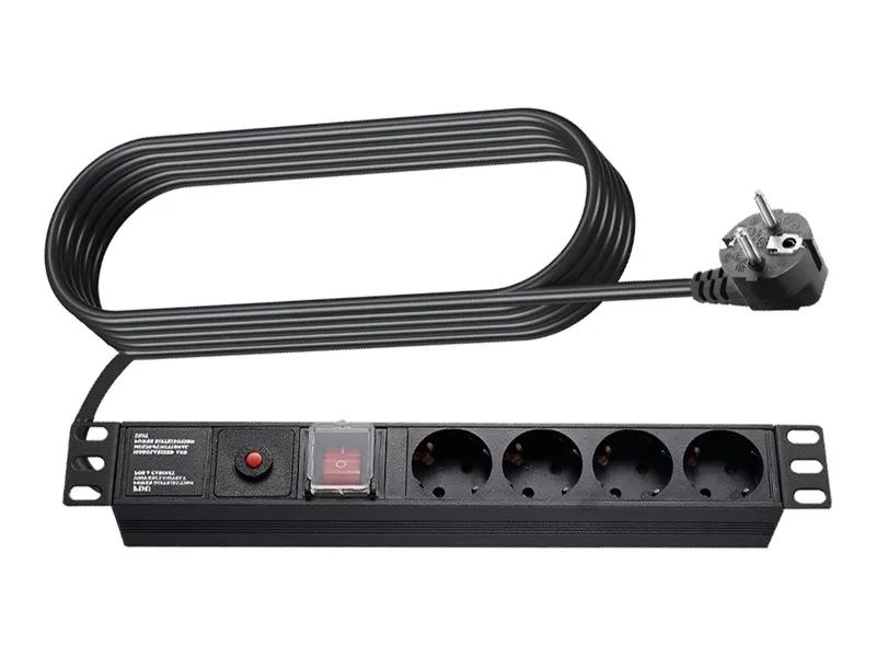 Vision 4-Socket Power Strip EU