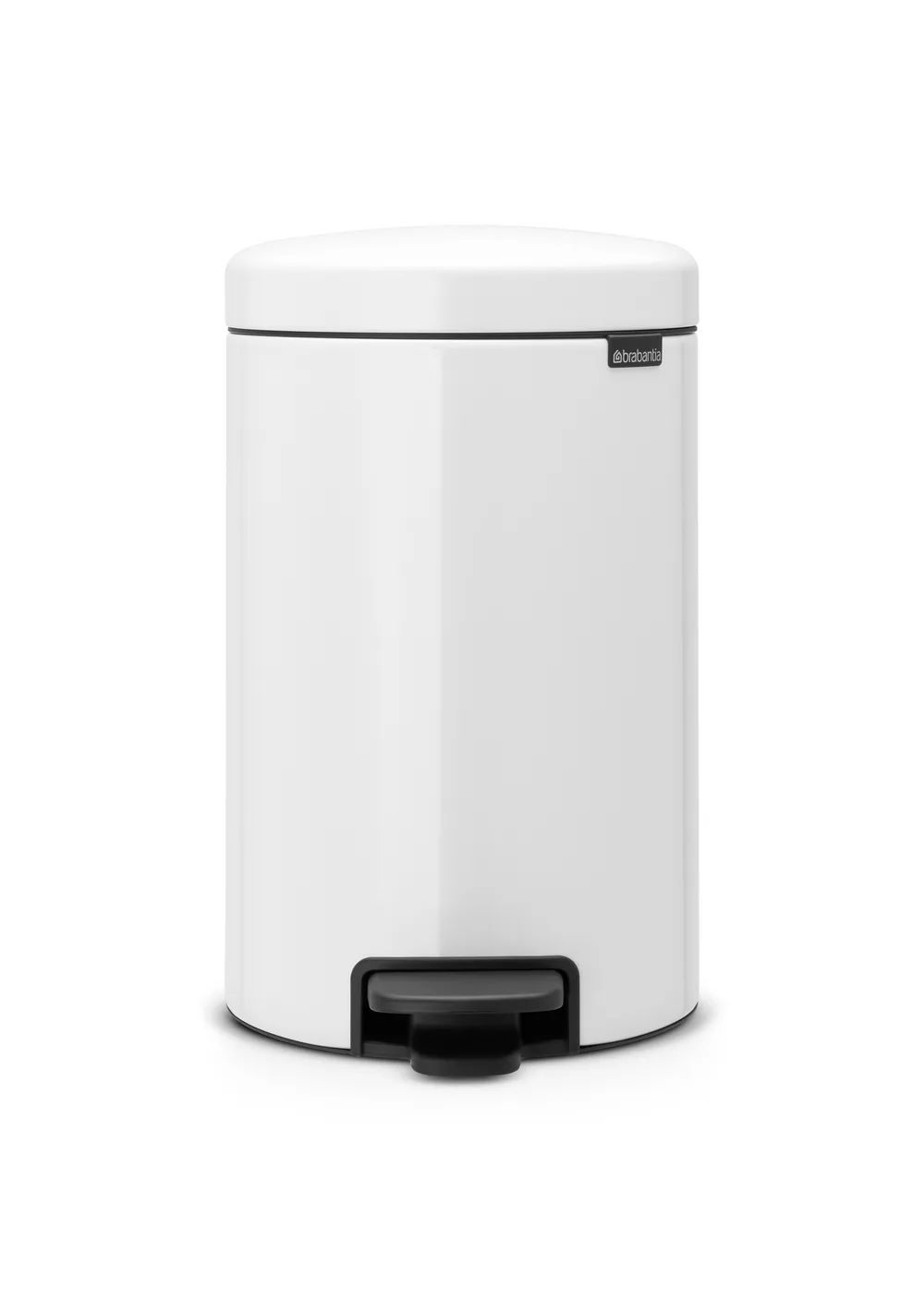Brabantia NewIcon Treteimer, 12l, White