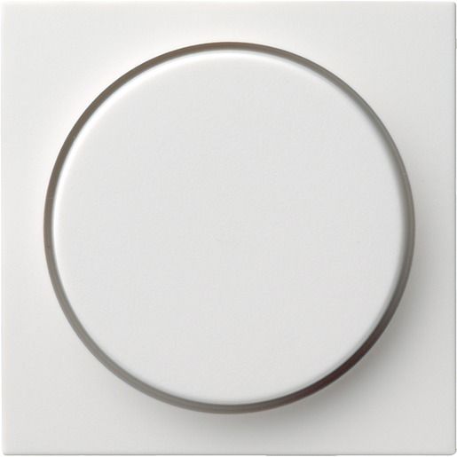 Gira ABDECKUNG MIT KNOPF F.DIMMER / GIRA 065027 RWS SYST.55 065027