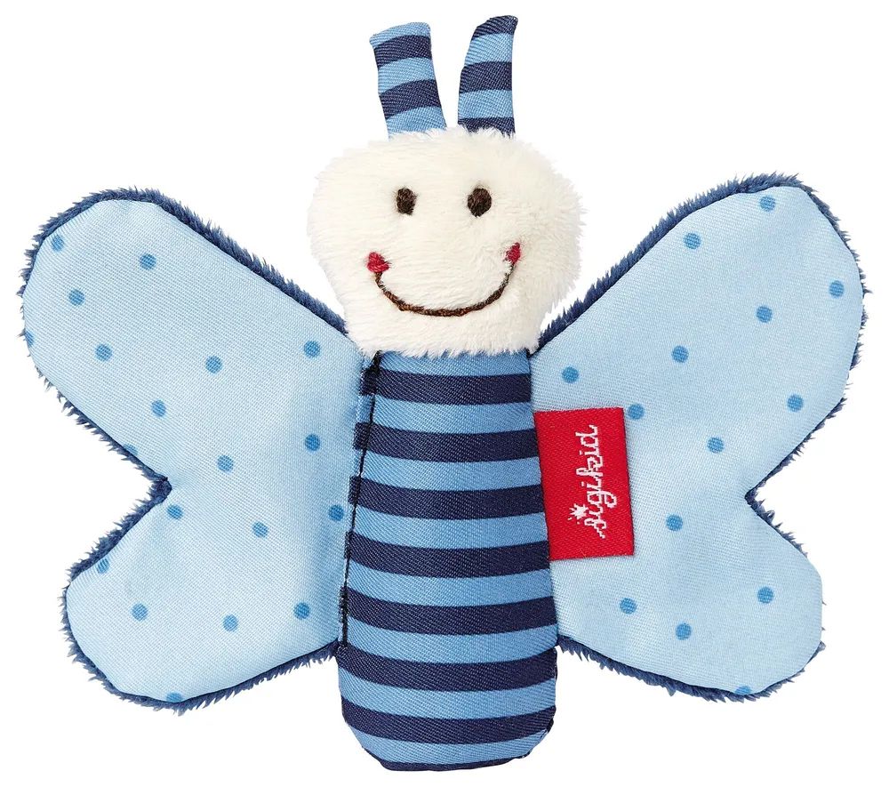 sigikid Greifling Schmetterling blau, sigibaby