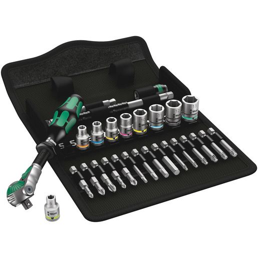 Wera ZYKLOP SPEED-KNARRENSATZ 28TLG / WERA 8100 SA 6 05004016001