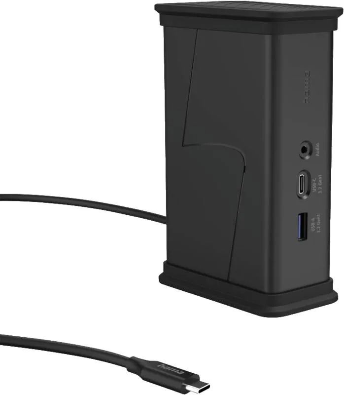 Hama USB-C-Hub "Connect2Office Black", 9 Ports, 2x HDMI™, USB-A, USB-C, LAN