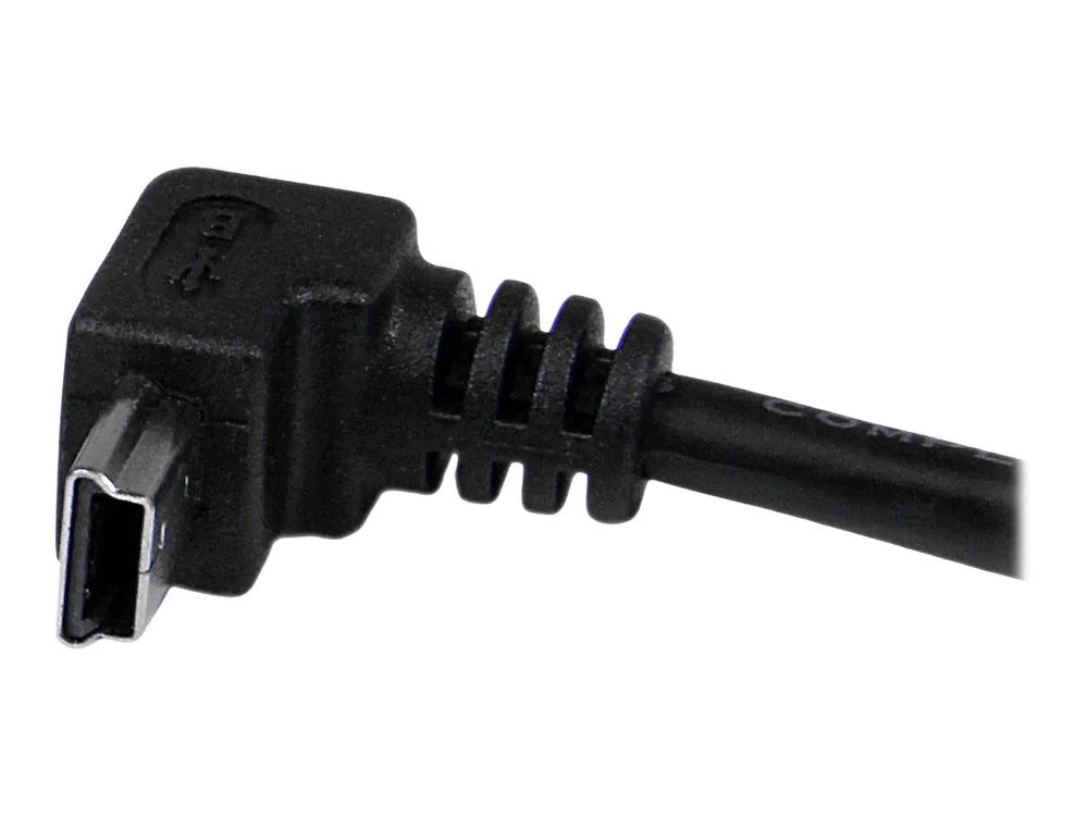 StarTech.com 2m USB auf Mini USB Anschlusskabel abgewinkelt - USB A zu Mini B Kabel - 1 x USB A (St)