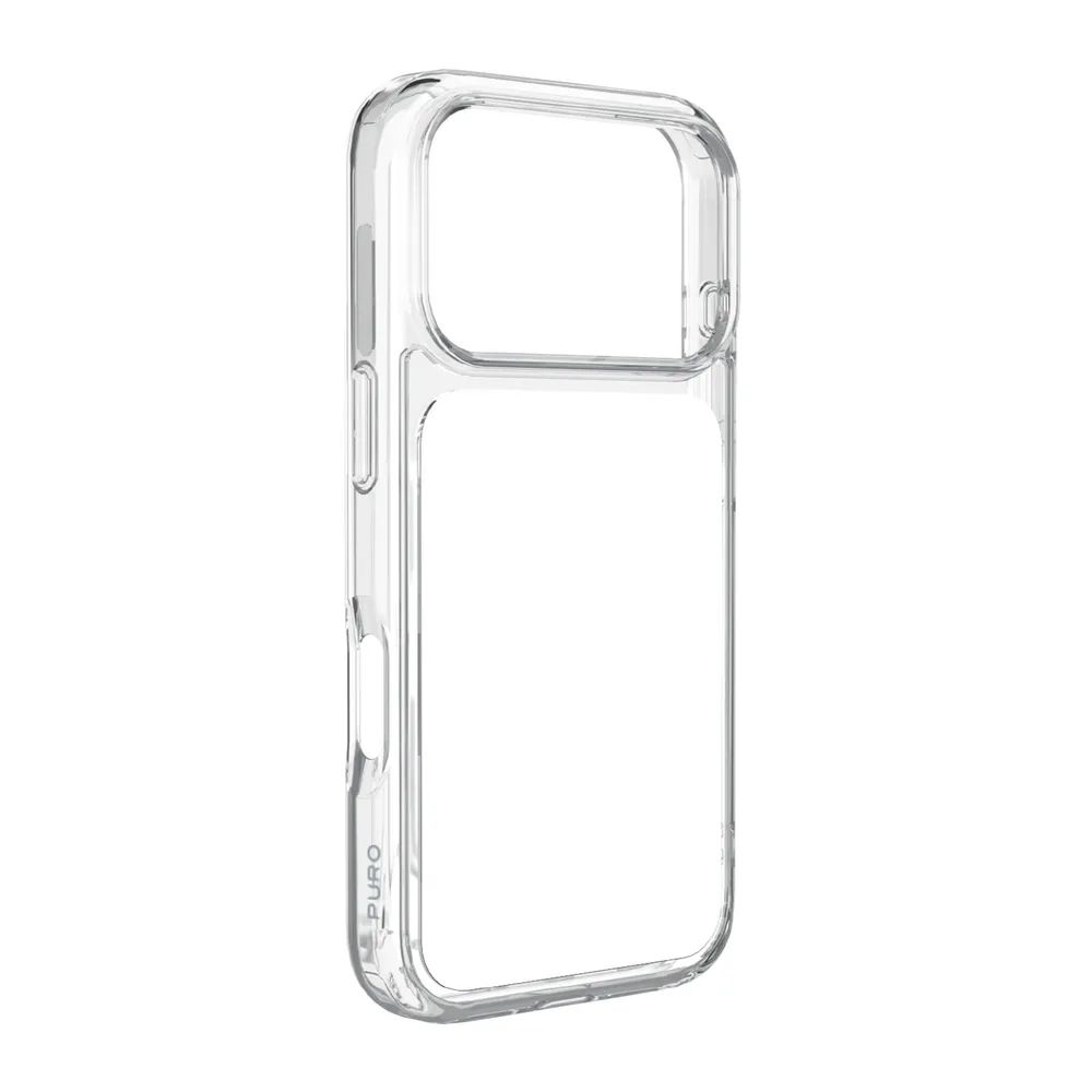 PURO PLATE MAG MagSafe kompatibles Cover für iPhone 18 PRO, weiss
