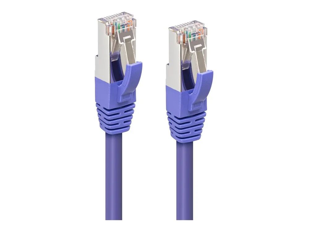 MicroConnect Patch-Kabel - RJ-45 (M) zu RJ-45 (M) 10m lila