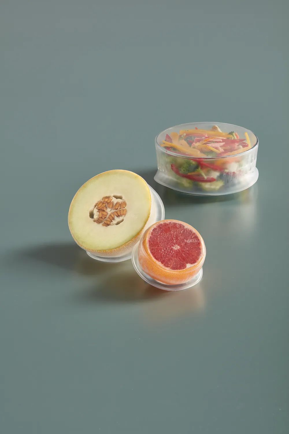 Lékué Wiederverwendbarer Silikondeckel, 15 cm - Transparent