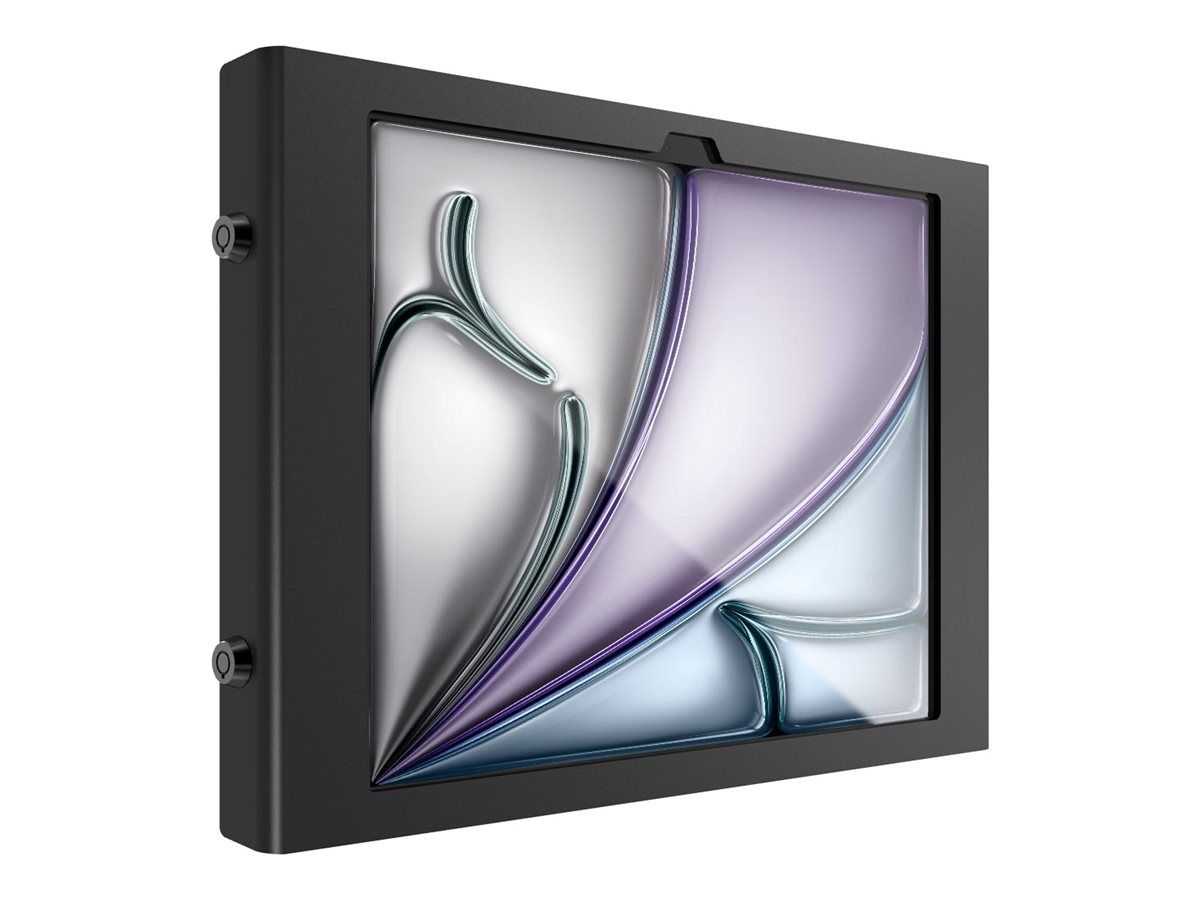 Compulocks iPad Air M2 & M3 13", Apex Secured Enclosure Wall Mount - Black - Gehäuse - für Tablett - Glasbefestigung, Raum - verriegelbar - hochwertiges Aluminium - Schwarz - Bildschirmgröße: 33.02 cm (13")