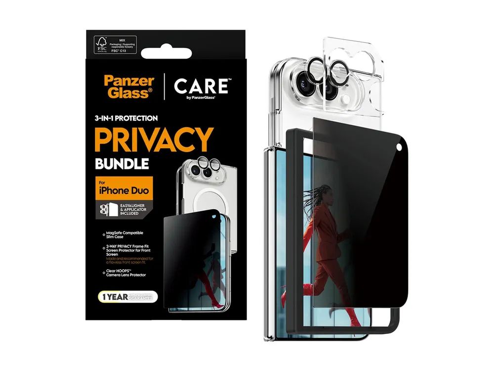 PanzerGlass CARE by PanzerGlass - 3-in-1 Datenschutz-Paket