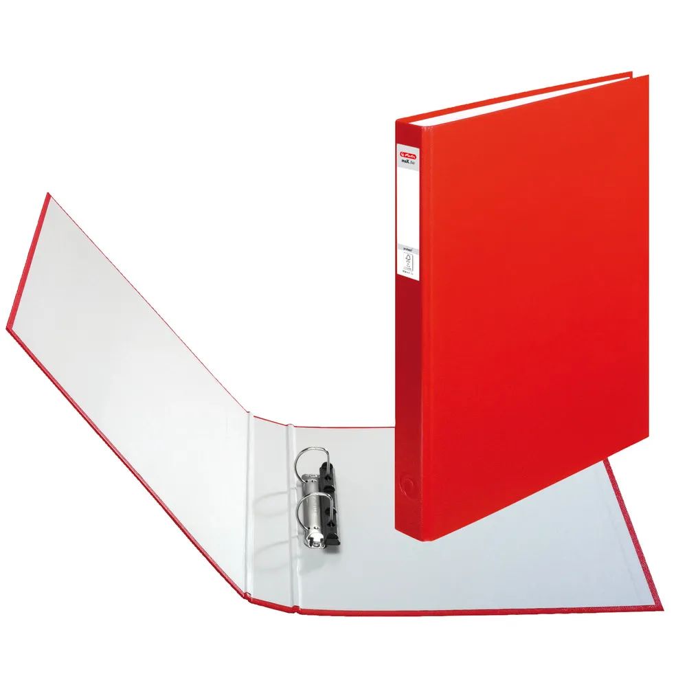 herlitz Ringbuch maX.file protect 2-Ring A4 rot
