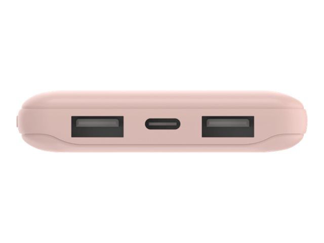 Belkin BoostCharge - Powerbank - 10000 mAh - 18 Watt - 3 Ausgabeanschlussstellen (24 pin USB-C, 2 x USB)