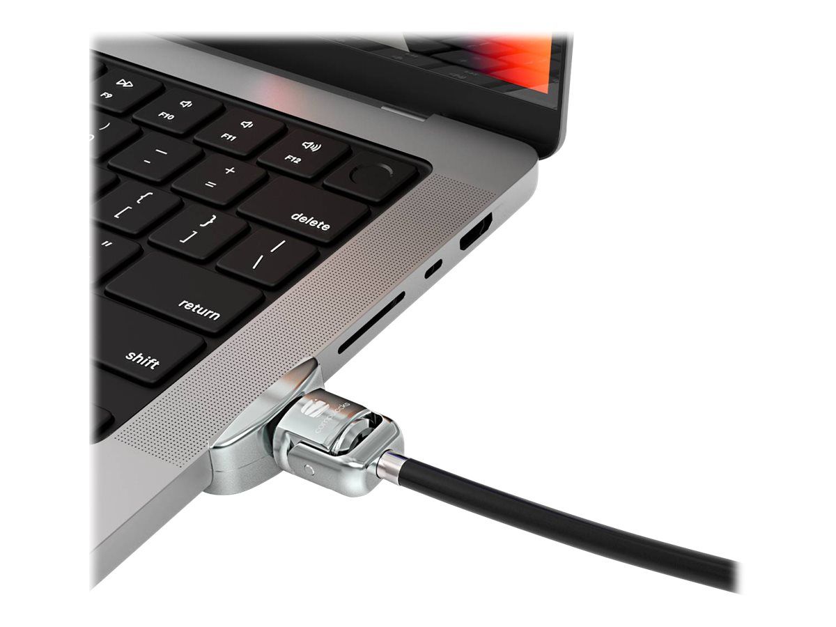 Compulocks Ledge Lock Adapter for MacBook Pro 14" M1, M2 & M3 - Sicherheitsschlossadapter - mit Schließzylinder - für Apple MacBook Pro 14.2 in (M1, M2, M3)