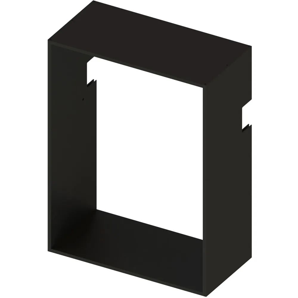 L&S Sign Modul horizontal H: 400 mm B: 600 mm schwarz