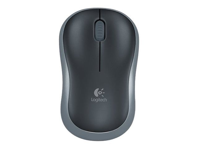 Logitech M185 - Maus - optisch - kabellos - 2.4 GHz - kabelloser Empfänger (USB)