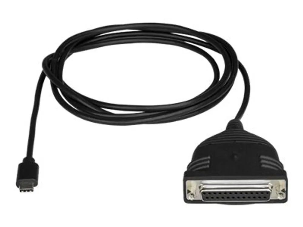 StarTech.com USB-C auf Parallel Druckerkabel - USB zu DB25 - Druckerkabel Adapter - USB C Druckerkabel - Bus Powered - USB-/Parallelkabel - USB-C (M)