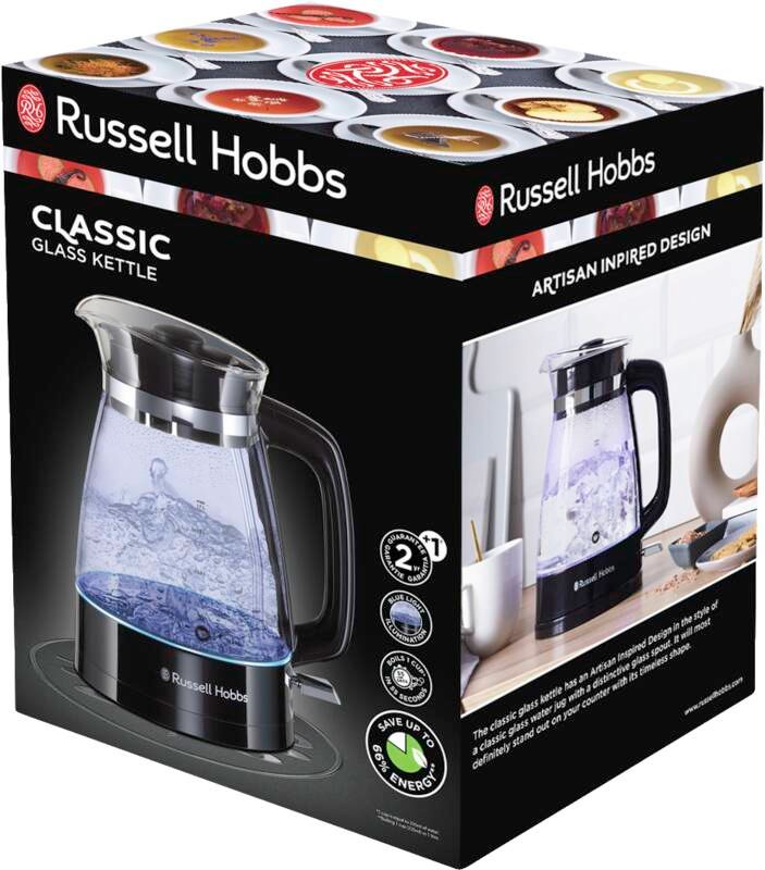 Russell Hobbs Wasserkocher Classic Glass Wasserkocher