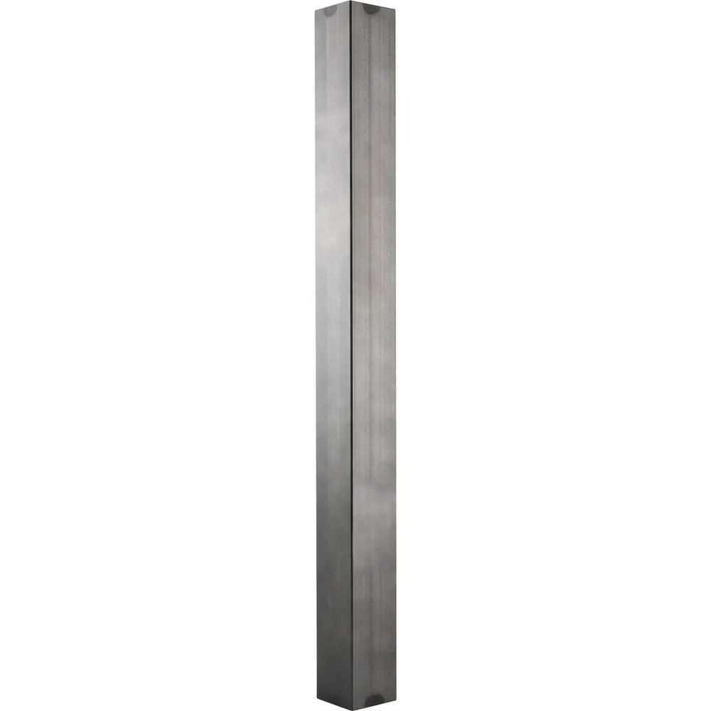 SIMAUSROM Tischsäule Amila 60 x 60 x 395 mm Schwarzstahl schutzlackiert