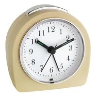 TFA Elektronischer Wecker beige - Quarzwecker - Beige - Kunststoff - Analog - Akku - AA