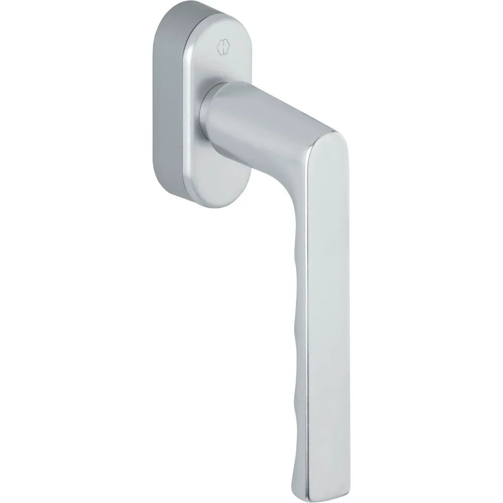 HOPPE Fenstergriff HAMBURG - SecuForte, Aluminium silber eloxiert