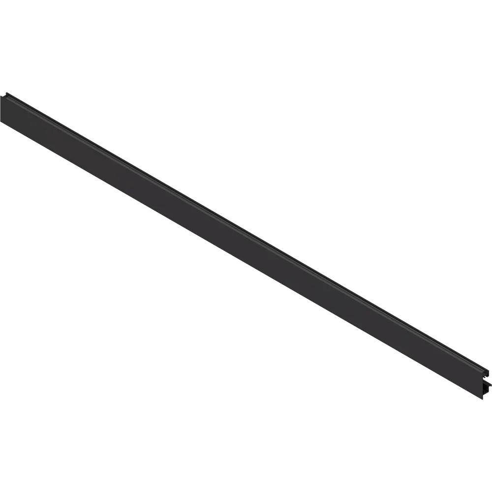 BLUM LEGRABOX Vorderstück mit Nut, Länge 1043 mm, Aluminium Carbonschwarz-matt