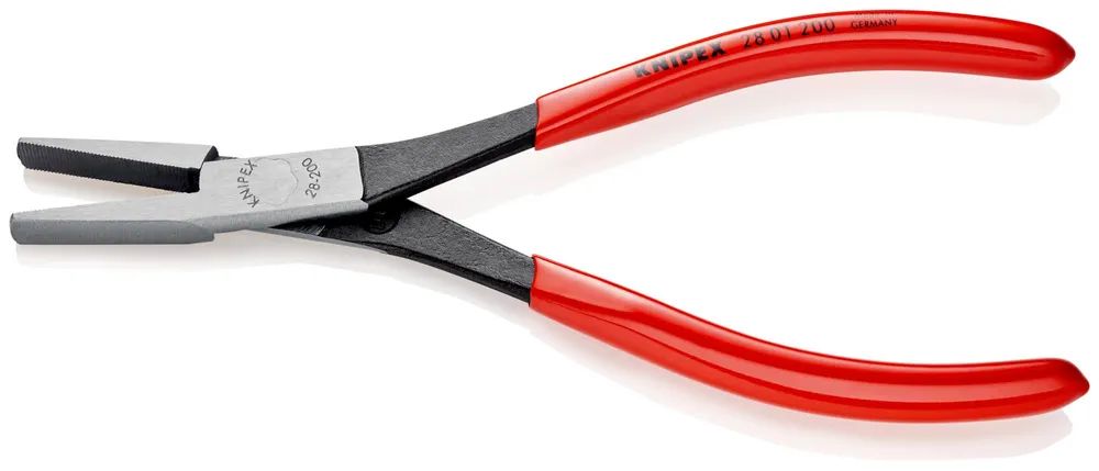KNIPEX Montierzange mit Kunststoff überzogen schwarz atramentiert 200 mm