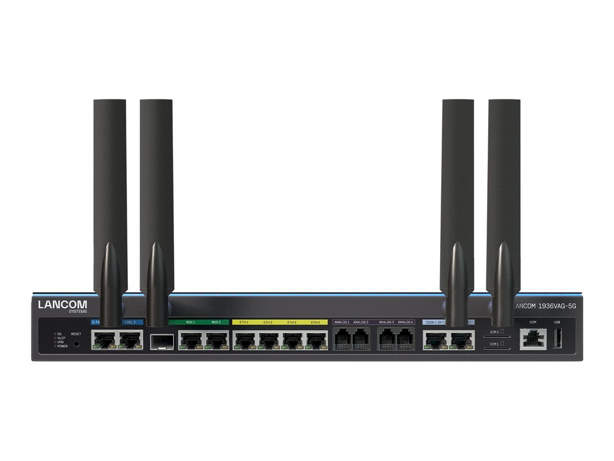 Lancom 1936VAG-5G - Gateway - 1GbE, 5G - LTE