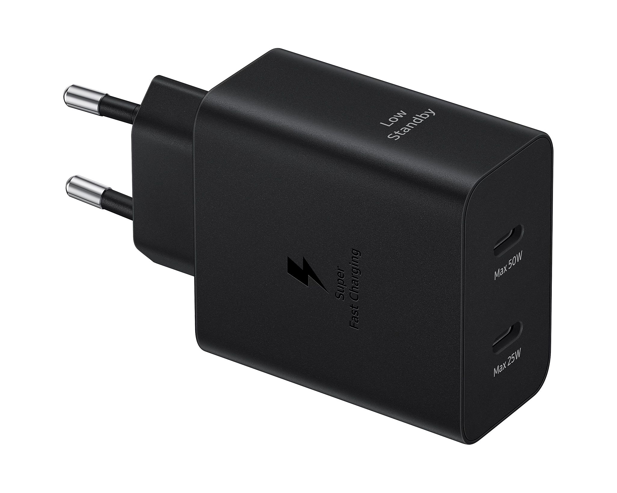 Samsung Ladeset Duo "EP-T5020", USB-C, 50W, Schwarz