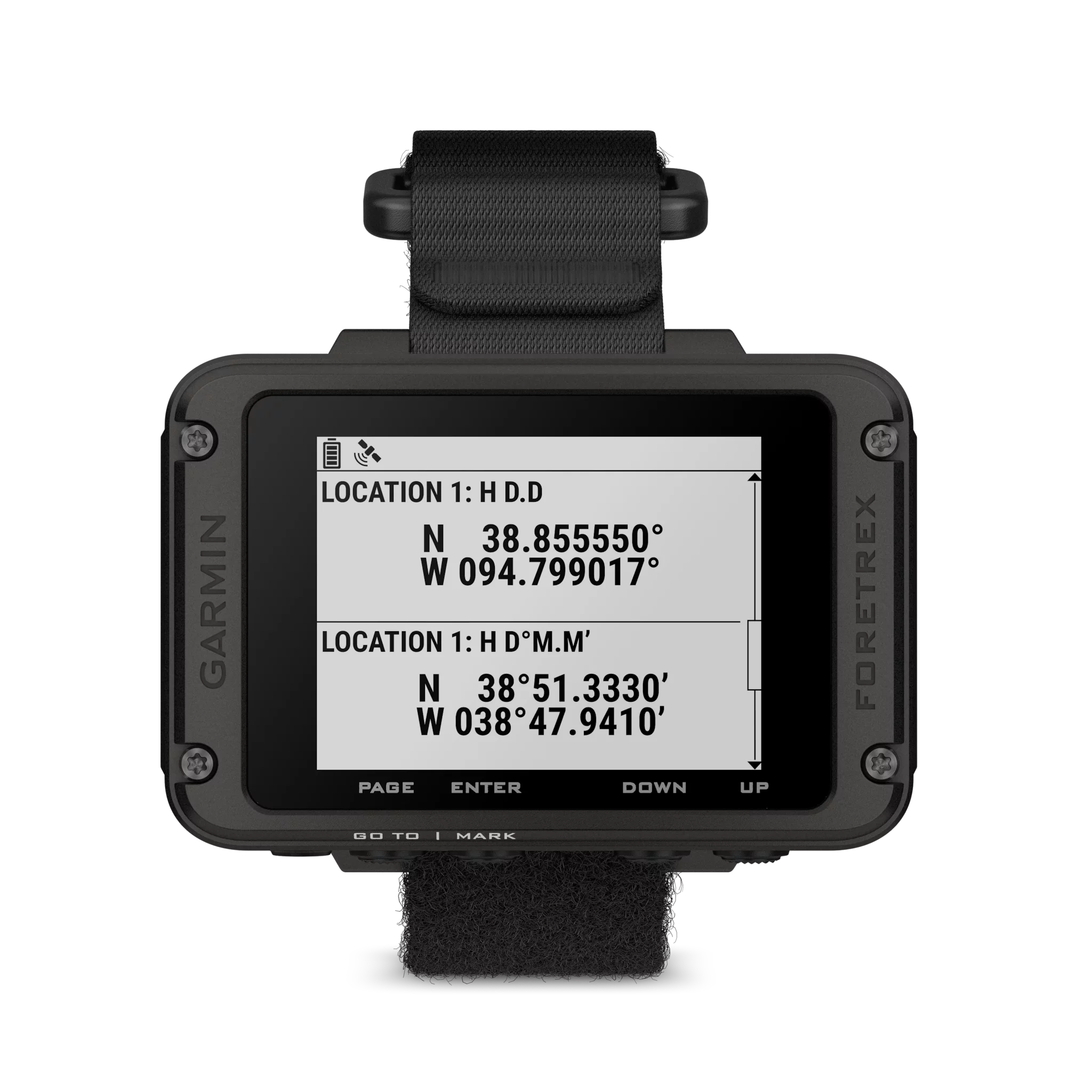 Garmin Foretrex 801, EURC