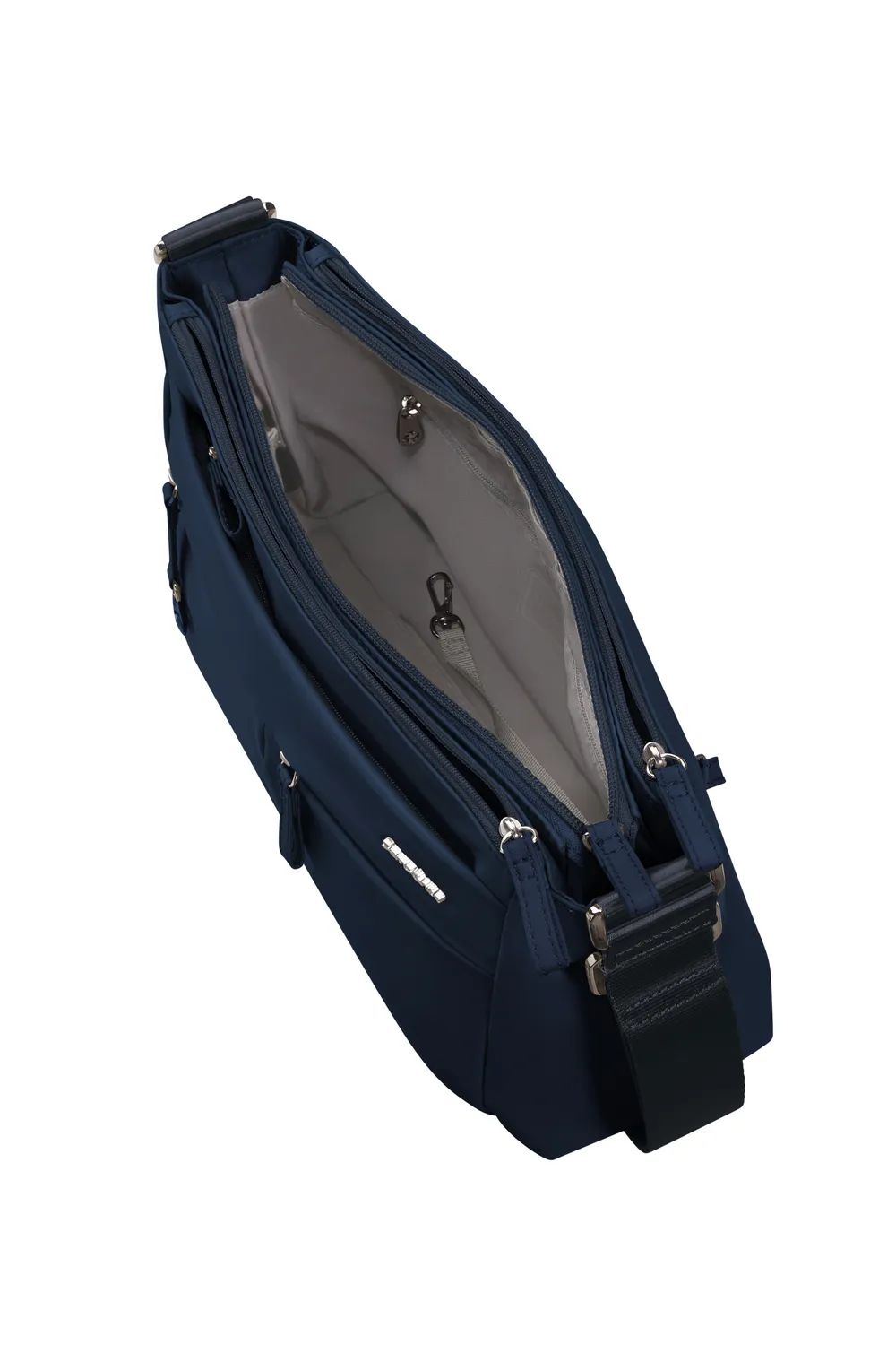 SAMSONITE MOVE 5.0 HORIZ. SHOULDER BAG+FLAP, DARK BLUE
