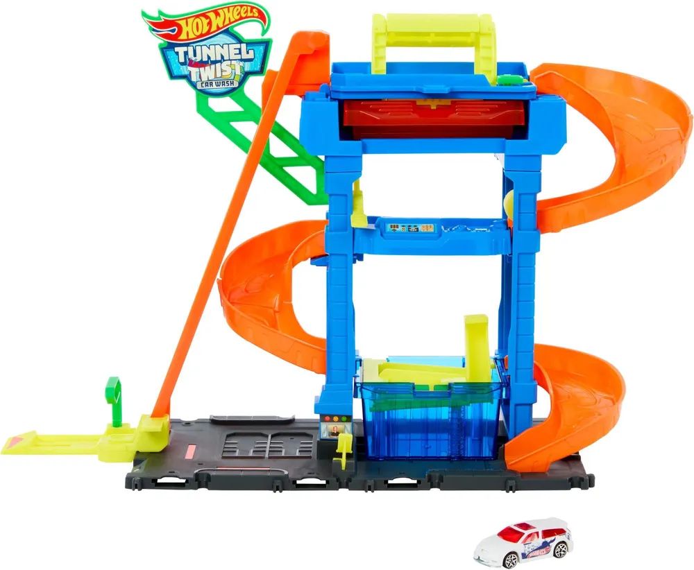 Mattel GmbH HW City ECL Tunnel Twist Waschanlage
