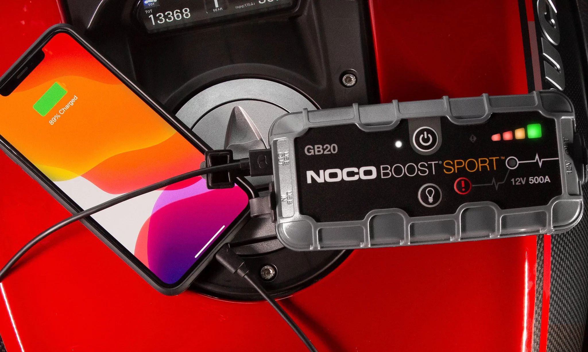 NOCO GB20 Boost 12V 500A Jump Starter