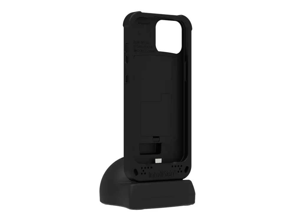 Socket Mobile DuraSled DS840 Performance Barcode Reader Black for iPhone 16 and 15 and Charging Dock