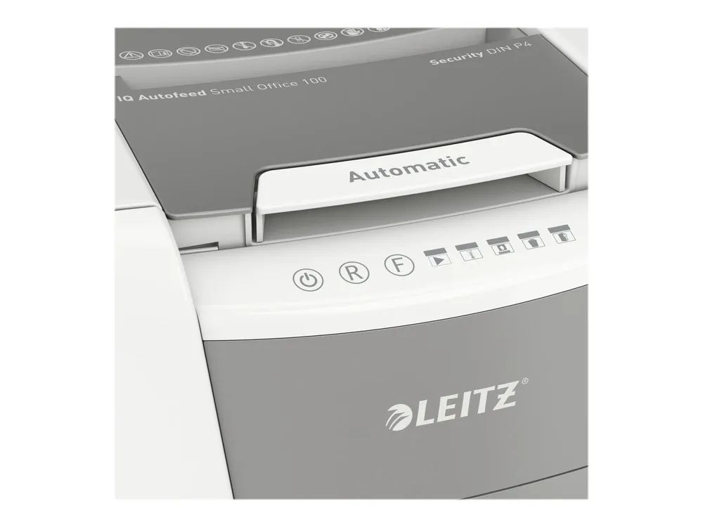 Esselte Leitz IQ AutoFeed Small Office 100 P4 - Vorzerkleinerer