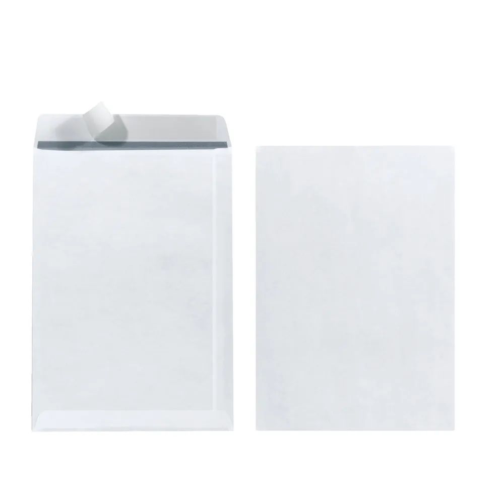 herlitz Versandtasche C5 90g haftklebend weiß 25er Packung FSC Mix