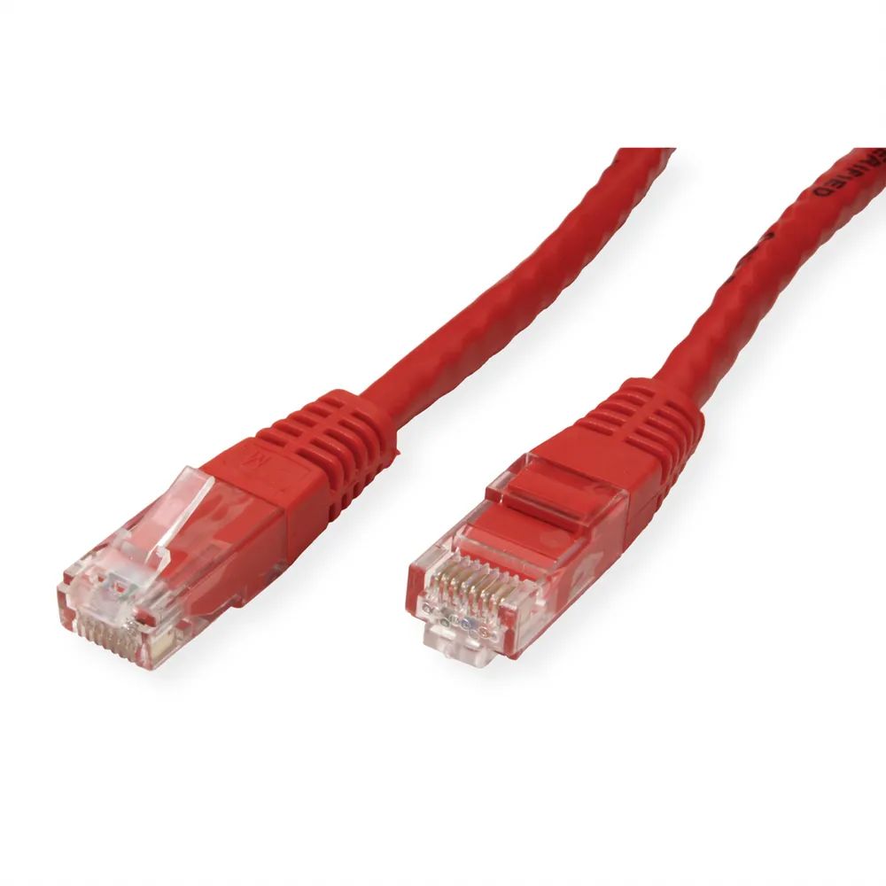 VALUE Patchkabel Cat.6 (Class E) UTP, rot, 5 m