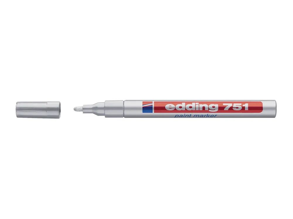 EDDING 751 paint - Marker - permanent - Silber